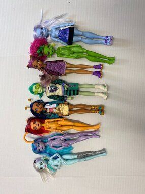Monster High Lot - 8 G3 Dolls